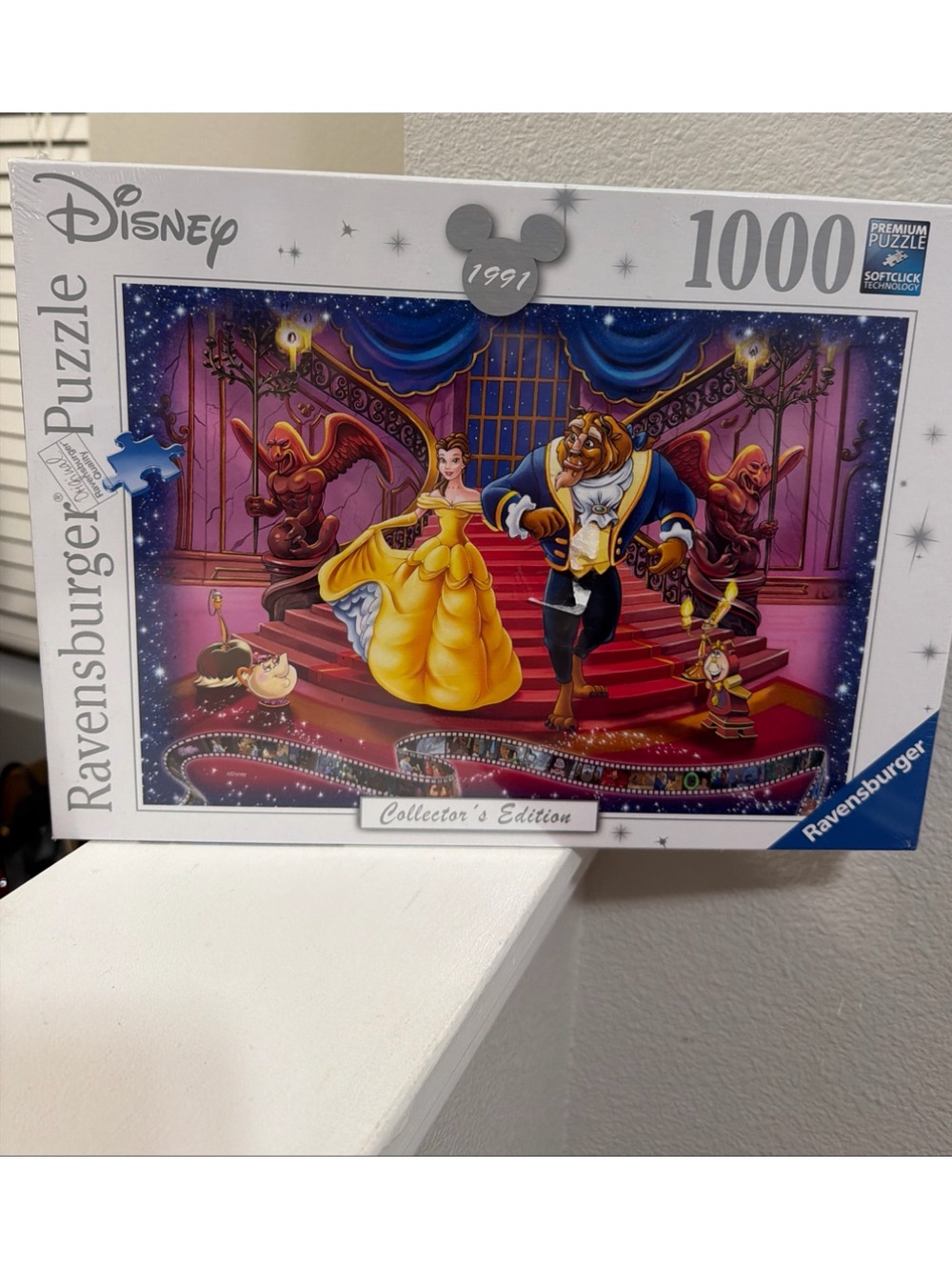Disney Ravensburger Beauty and the Beast 1000-Piece Jigsaw Puzzle - new